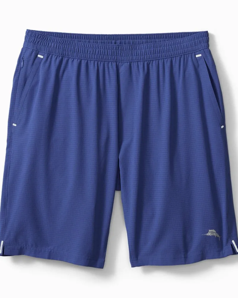 Tommy Bahama Monterey Coast Hybrid IslandZone® 9-Inch Shorts Cobalt Haze Discount