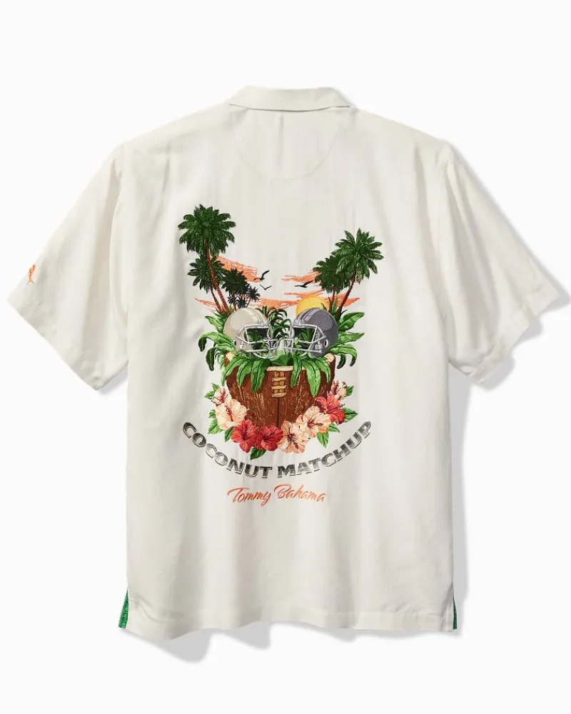Tommy Bahama NFL Coconut Matchup Silk Camp Shirt pittsburgh_steelers Outlet