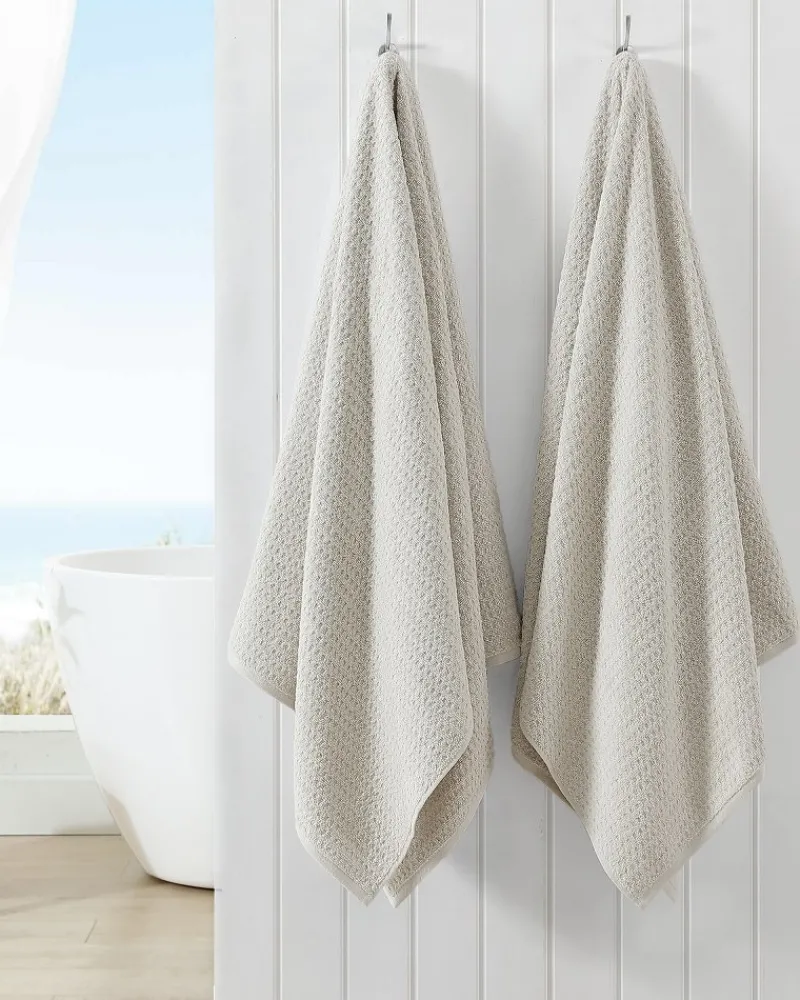 Tommy Bahama Northern Pacific 2-Piece Bath Towel Set Brown Hot
