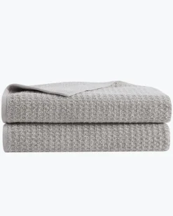 Tommy Bahama Northern Pacific 2-Piece Bath Towel Set Grey