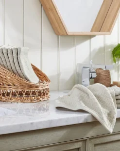 Tommy Bahama Northern Pacific 12-Piece Wash Towel Set Brown New