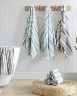 Tommy Bahama Ocean Bay 3-Piece Towel Set Turquoise New