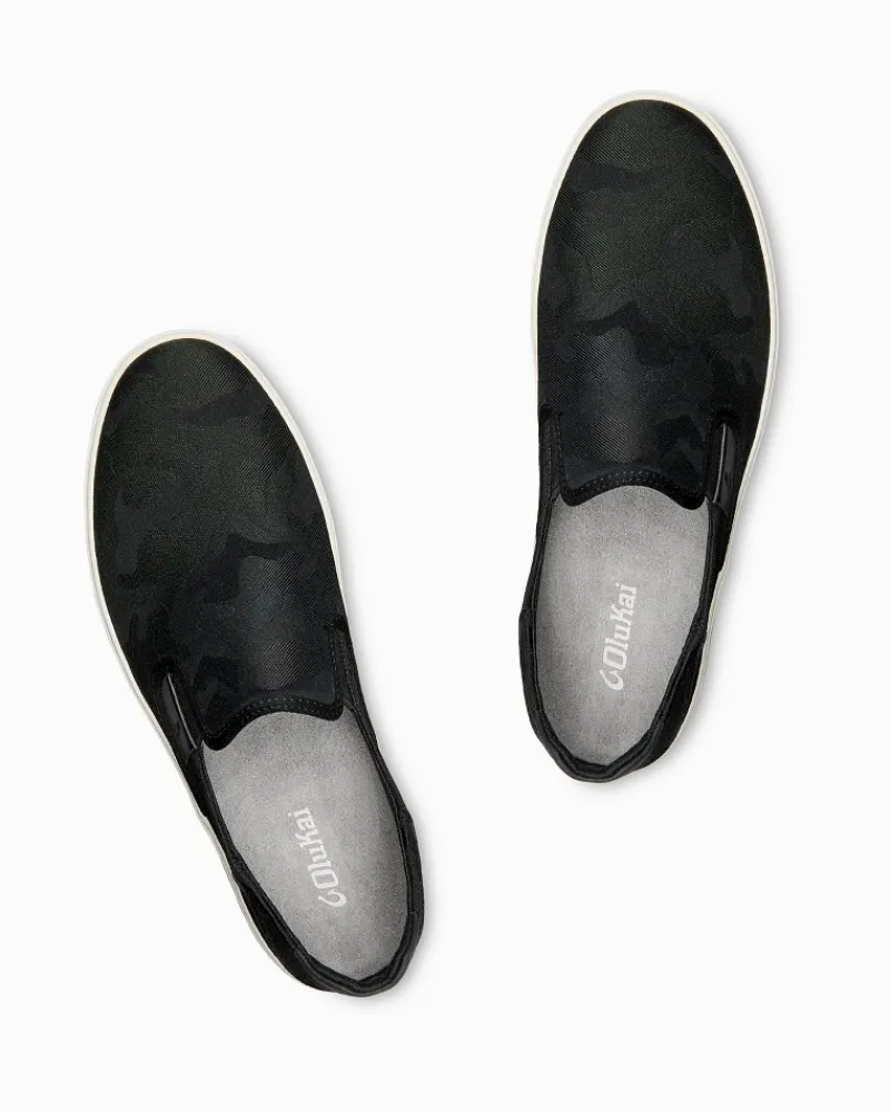 Tommy Bahama OluKai® Men's Lae'ahi Pa'i Slip-On Sneakers Lava Rock Discount