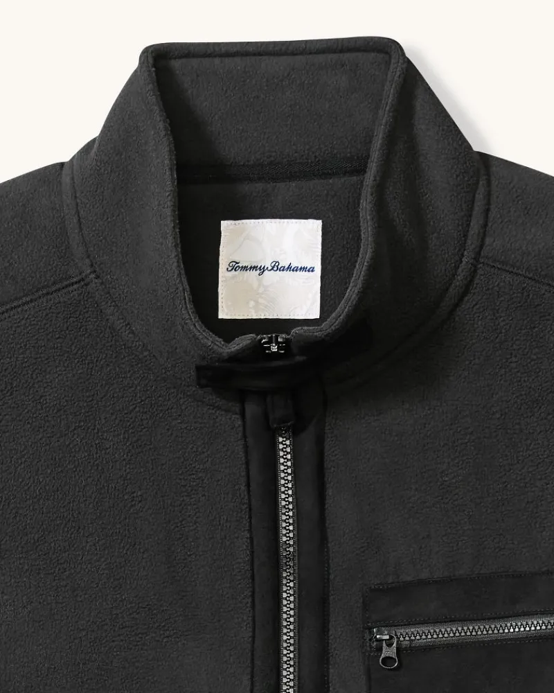 Tommy Bahama Olympic Bay Vest Jet Black New