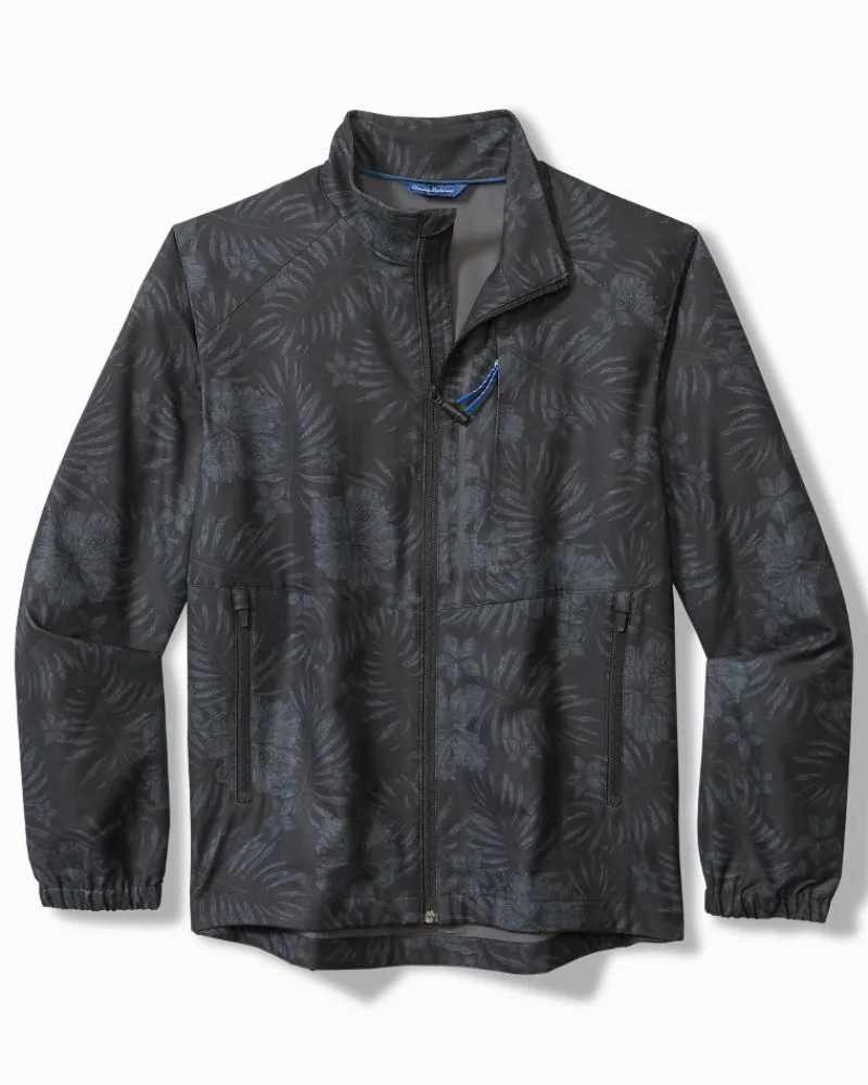 Tommy Bahama On Par Hibiscus Drive Jacket Black Discount