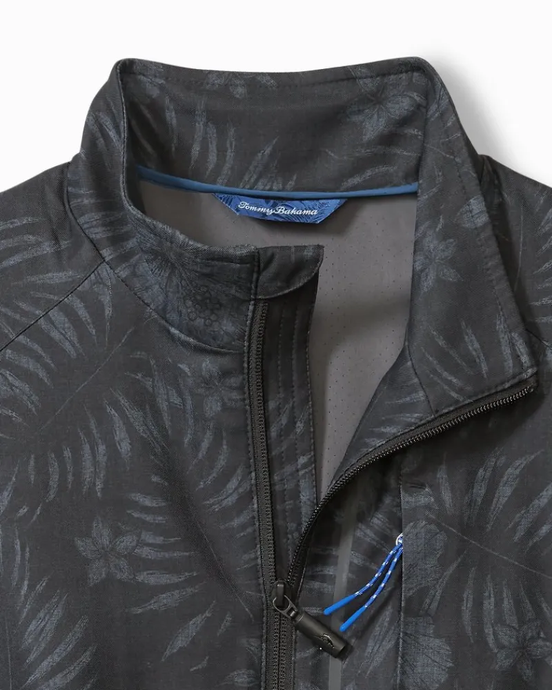 Tommy Bahama On Par Hibiscus Drive Jacket Black Discount