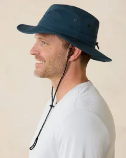 Tommy Bahama Overland Packable Mid-Brim Hat Navy Discount