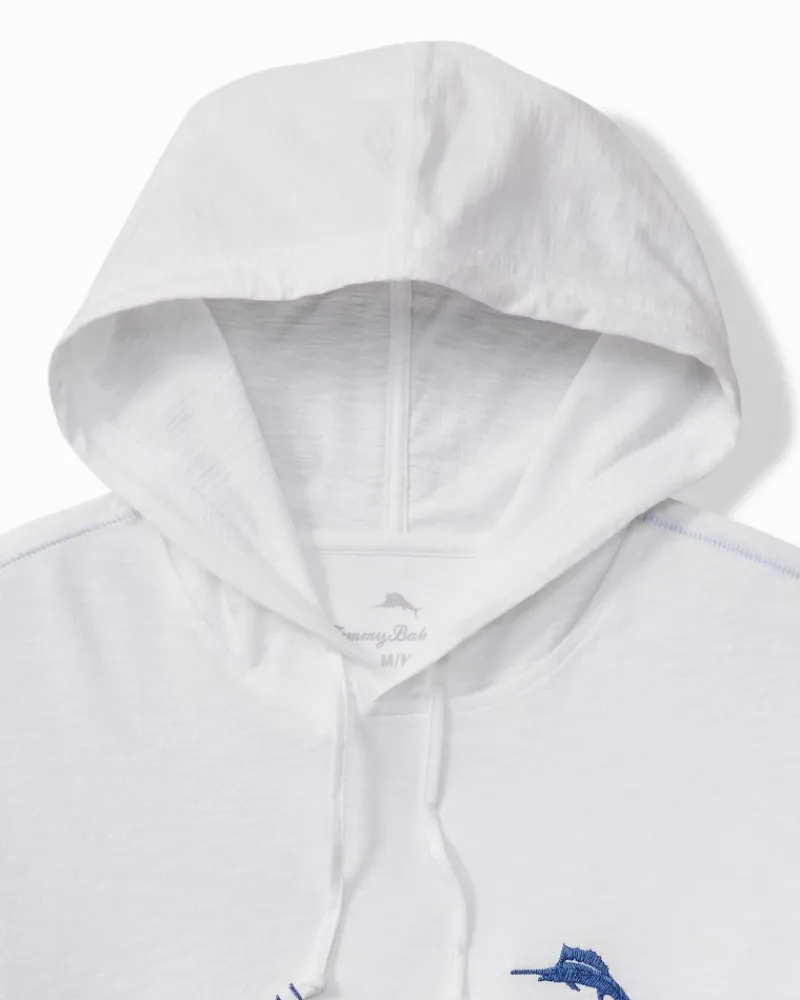 Tommy Bahama Palm Break Lux Hoodie White Hot