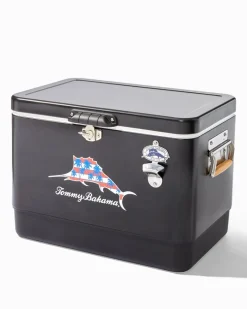 Tommy Bahama Palm Marlin 54-Quart Cooler Black New