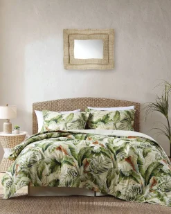 Tommy Bahama Palmiers California King Comforter Set Green