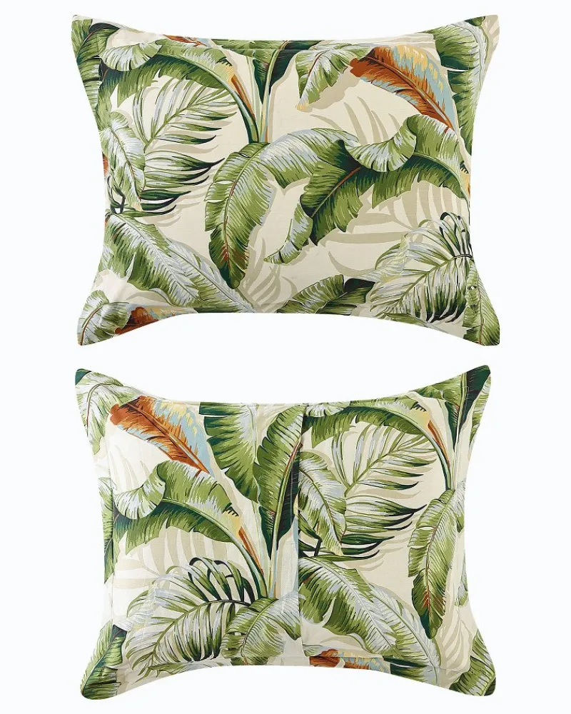 Tommy Bahama Palmiers Queen Comforter Set Green Discount