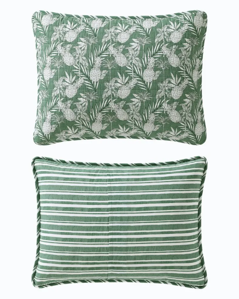 Tommy Bahama Pineapple Venture 2-Piece Twin Quilt Set Green Discount