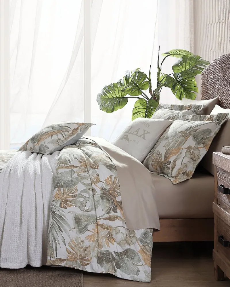 Tommy Bahama Raw Coast 5-Piece Full/Queen Comforter Set Green