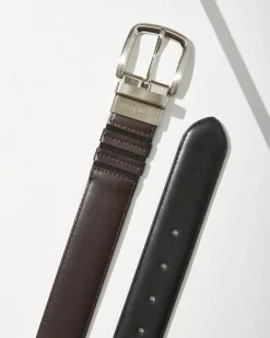 Tommy Bahama Reversible Performance Belt Brown/Black Discount