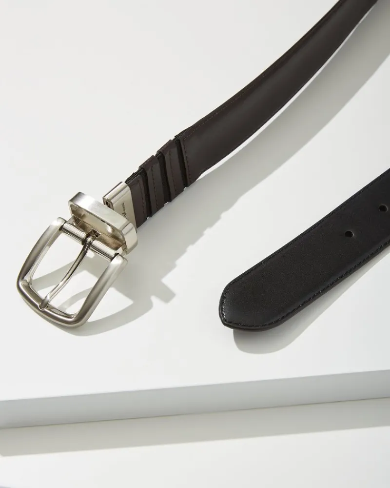 Tommy Bahama Reversible Performance Belt Brown/Black Discount