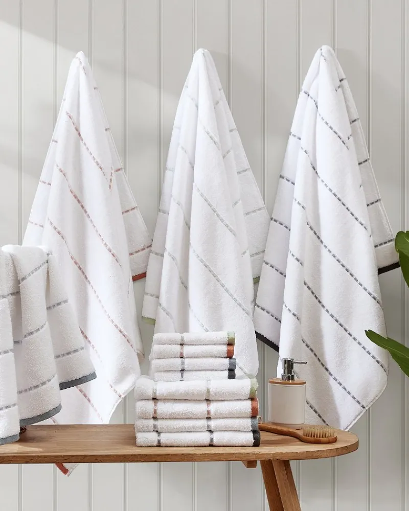 Tommy Bahama Ridley 3-Piece Towel Set Green Outlet