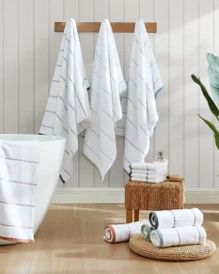 Tommy Bahama Ridley 3-Piece Towel Set Grey Sale