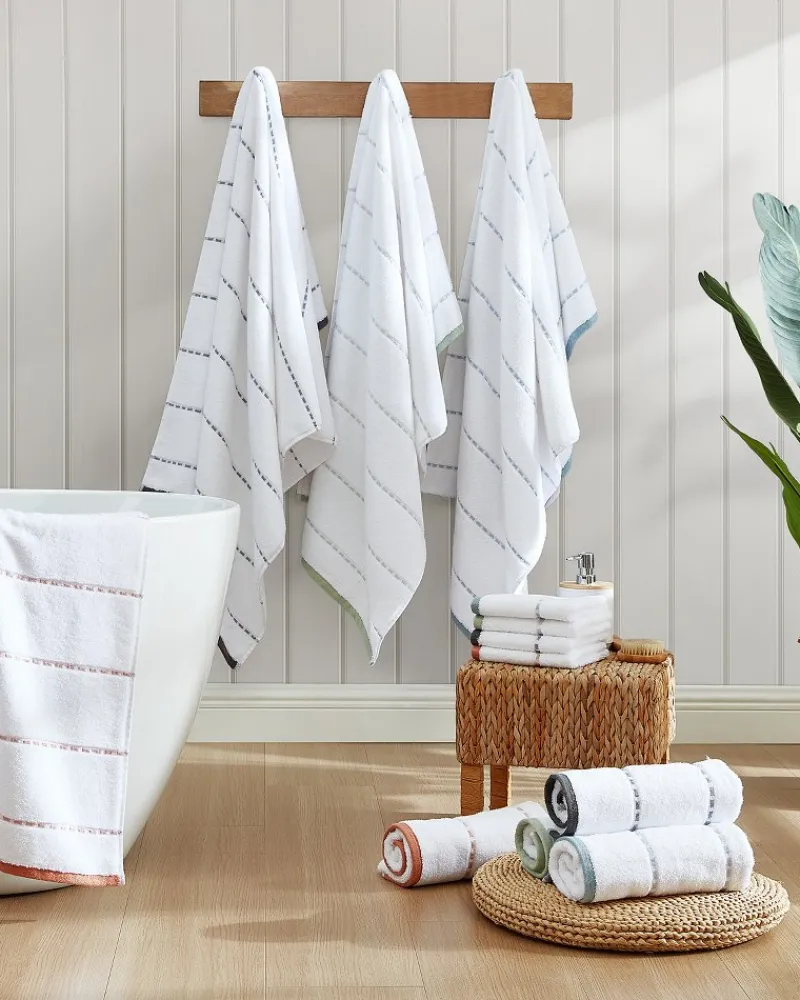 Tommy Bahama Ridley 3-Piece Towel Set Grey Sale