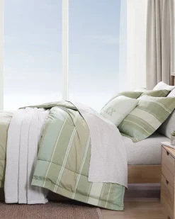 Tommy Bahama Serenity 5-Piece King Comforter Set Green Clearance