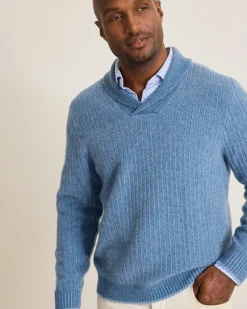 Tommy Bahama Soundscape Cashmere Sweater Baltic