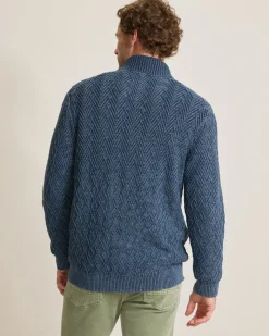 Tommy Bahama Sunbreak Full-Zip Sweater Coastline Outlet