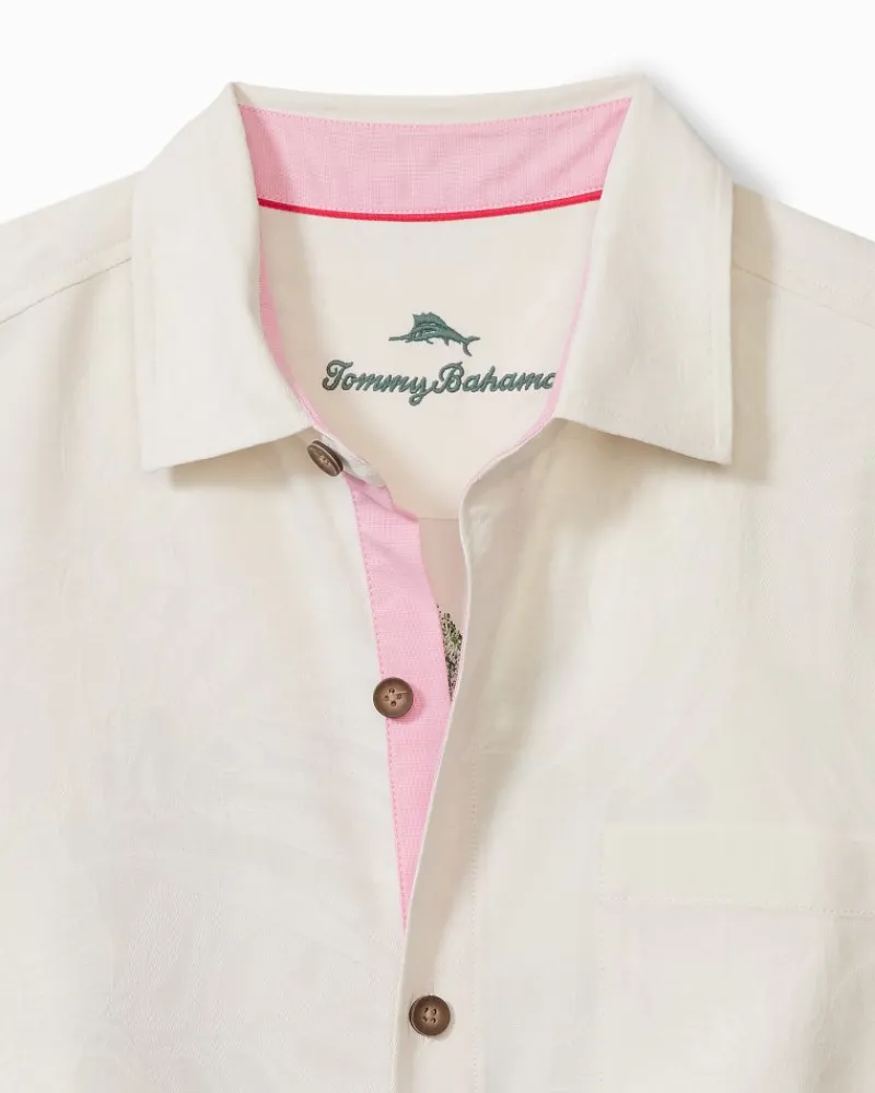 Tommy Bahama Surf the Yule Tide Silk Camp Shirt Continental Sale