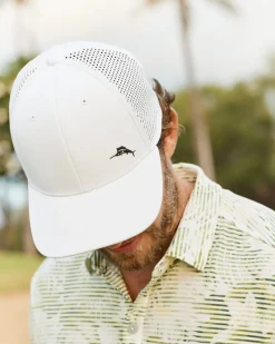 Tommy Bahama The Clubhouse Marlin Packable Cap White Hot