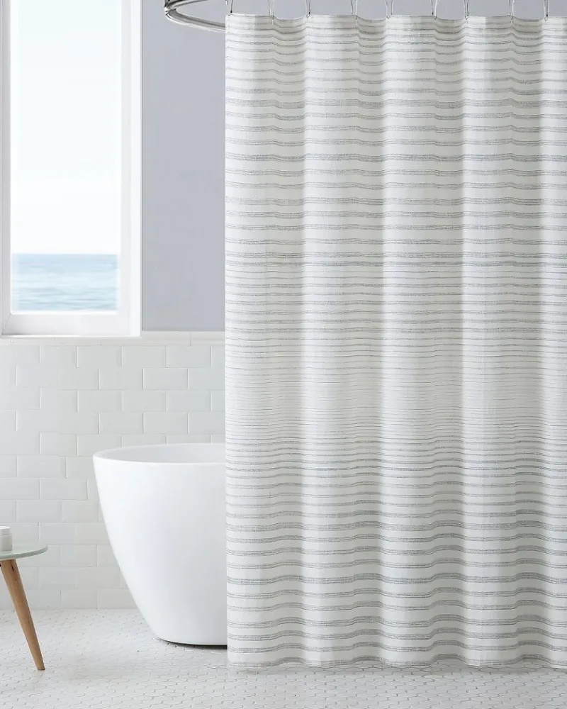 Tommy Bahama Tidal Stripe Shower Curtain Khaki Online