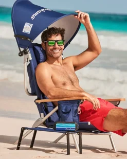 Tommy Bahama Marlin Palms Ultimate Beach Chair Navy Best