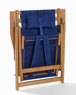 Tommy Bahama On Deck Slingback Chair Navy