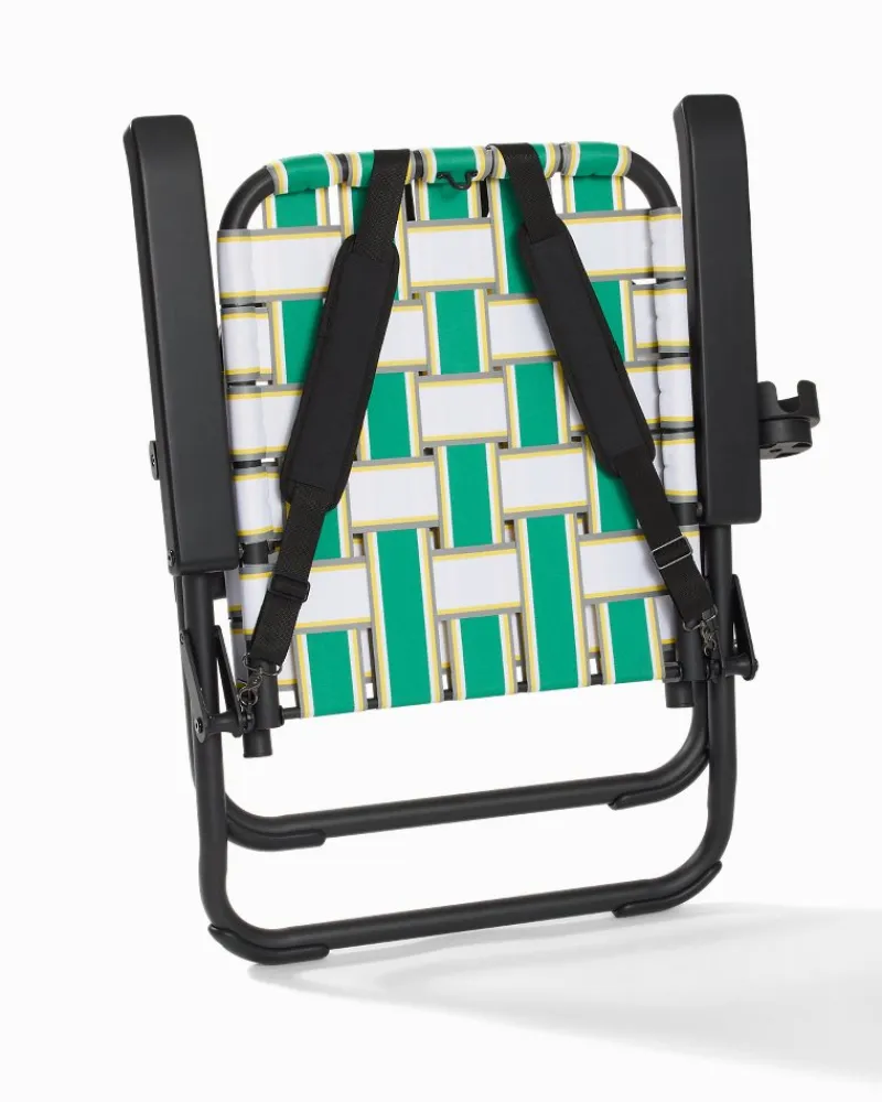 Tommy Bahama Retro Charm Strap Lawn Chair Multicolor Hot