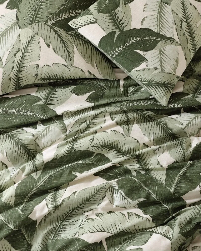 Tommy Bahama Vintage Palms 3-Piece Full/Queen Comforter Set Jungle Discount