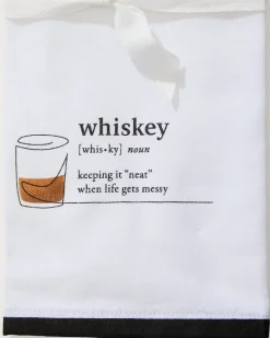Tommy Bahama Whiskey Bar Towel White