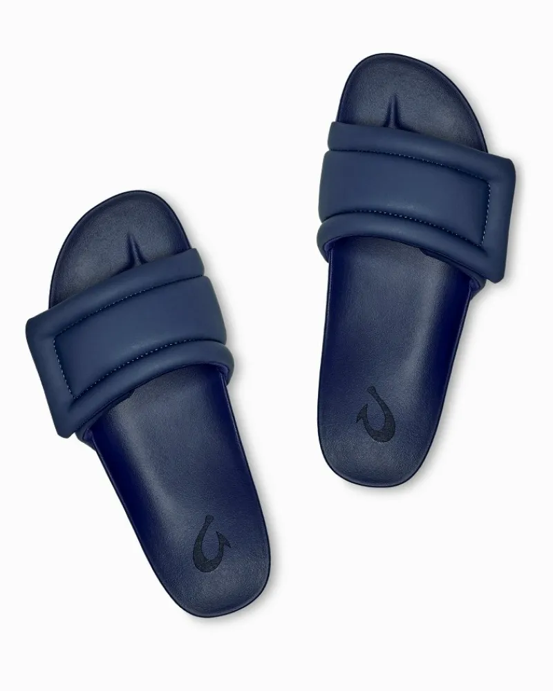 Tommy Bahama Women's Olukai® Sunbeam Slide Sandals Navy Outlet