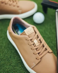 Tommy Bahama Women's OluKai® Wailea Golf Shoes Tan Sale